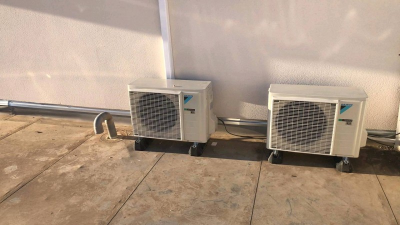 Installation de mono split 2,5kW et 3,5kW de marque Daikin à Castelnau le Lez près de Mauguio